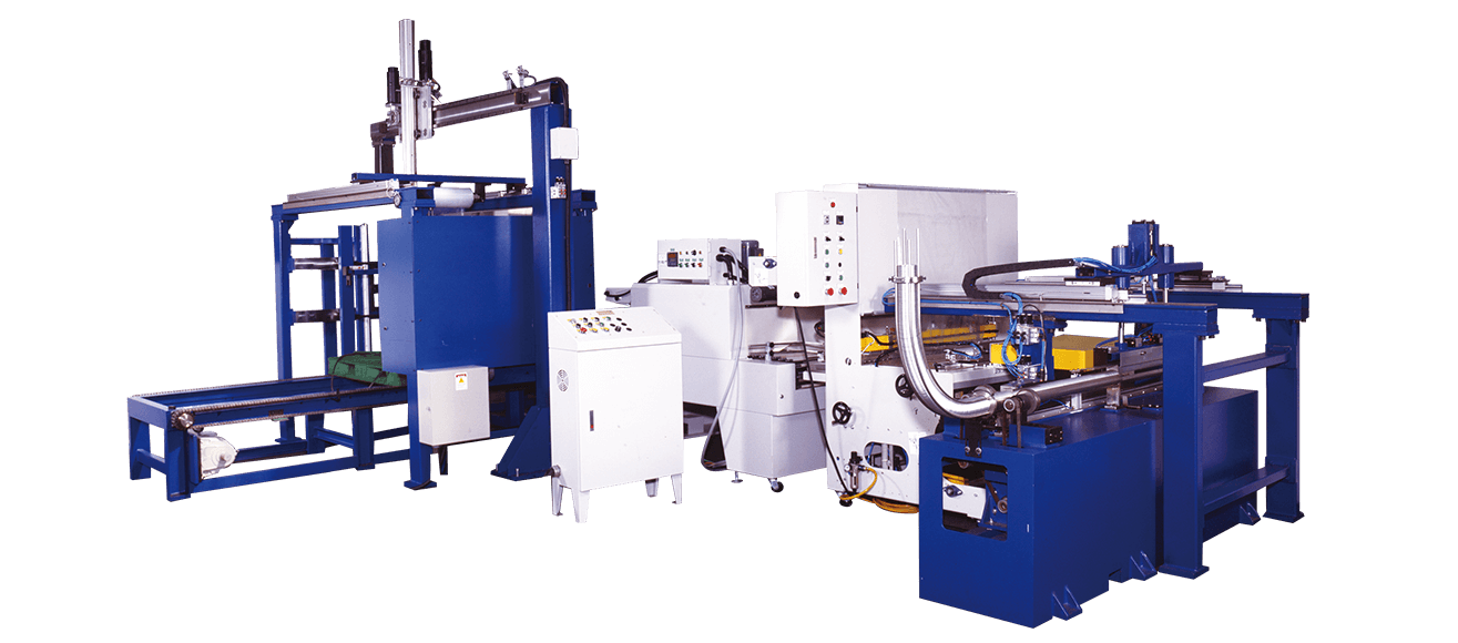 SJA-1012 Ends Roll Wrapper And Palletizer